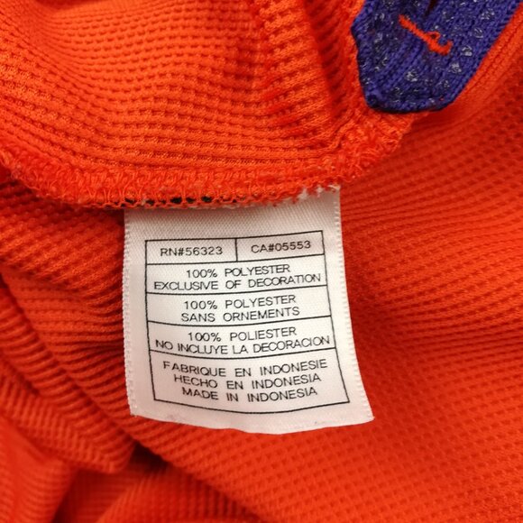 Vintage 2006 Clemson Tigers Football Polo Shirt Nike Authentic Mens Large - Picture 6 of 11